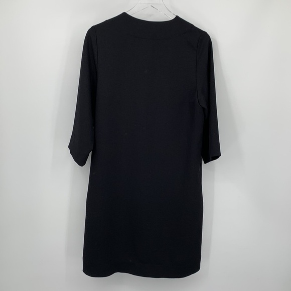 COS Collection of Style shift dress v-neck pleat elbow length sleeves pockets 6 - Picture 2 of 4